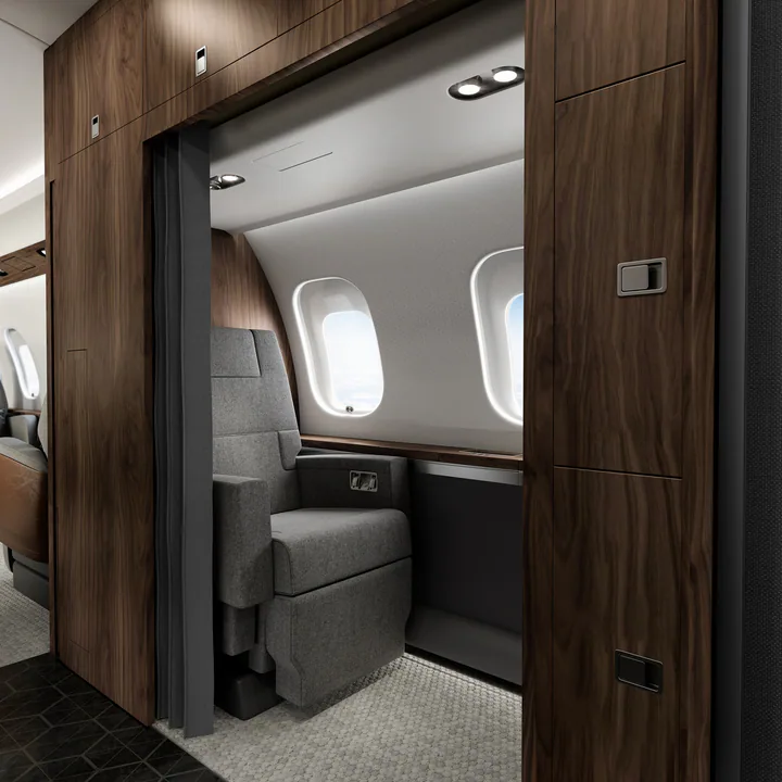 Global 6500 cabin reference view 2