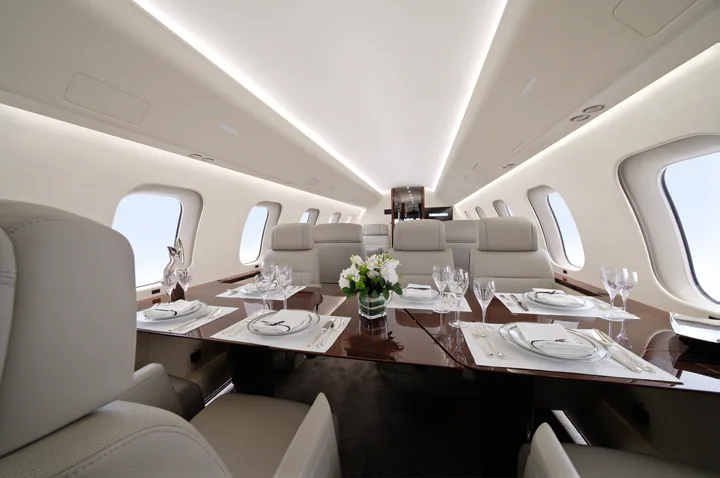 Global 7500 cabin reference view 1