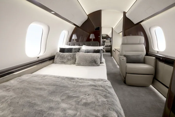 Global 7500 cabin reference view 2