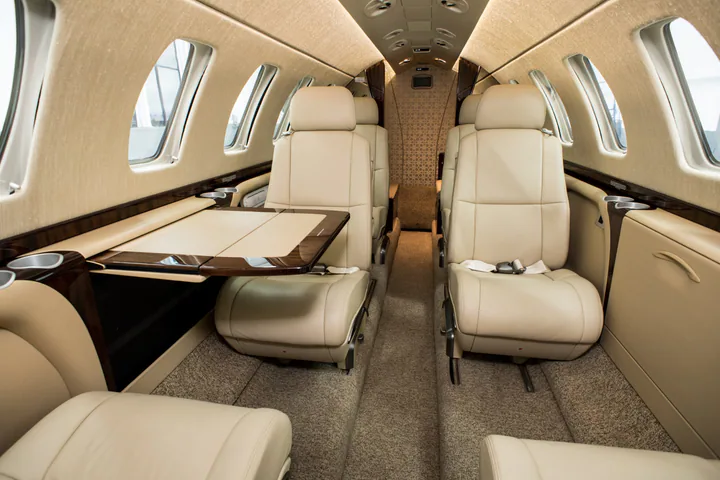 Citation CJ3+ cabin reference view 1