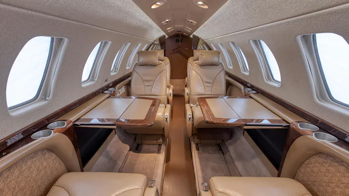 Citation CJ3+ cabin reference view 2