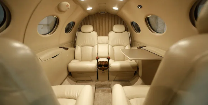 Citation Mustang cabin reference view 1