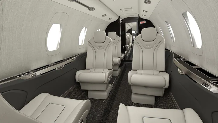 Citation XLS+ Gen2 cabin reference view 1