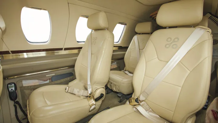Eclipse 550 cabin reference view 2
