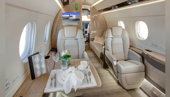 Praetor 500 cabin reference view 1