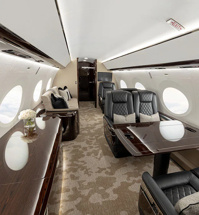 G800 cabin reference view 1