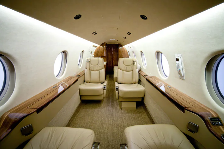 Nextant 400XTi cabin reference view 1